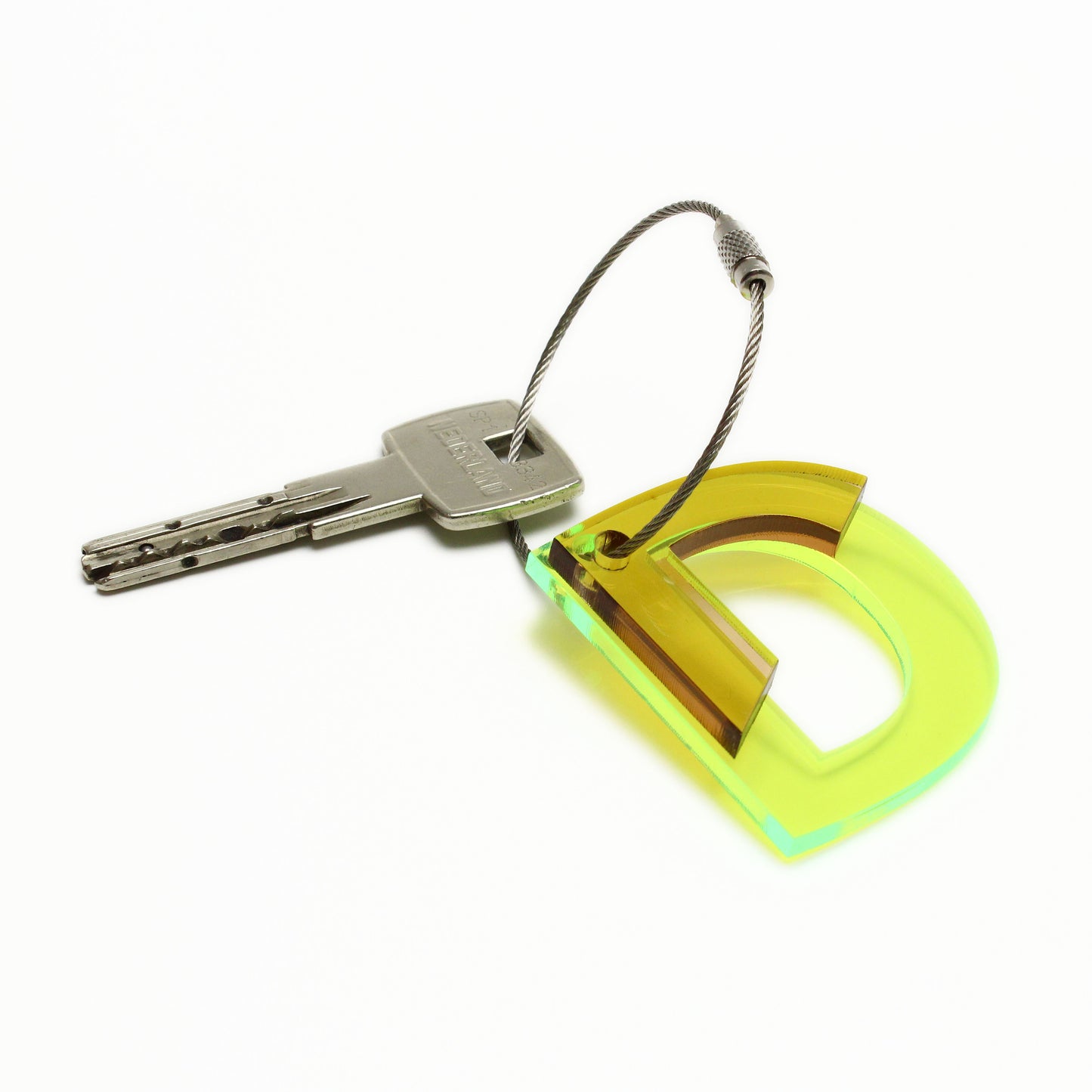 D – RECYCLED KEY CHAIN ABC by mo man tai