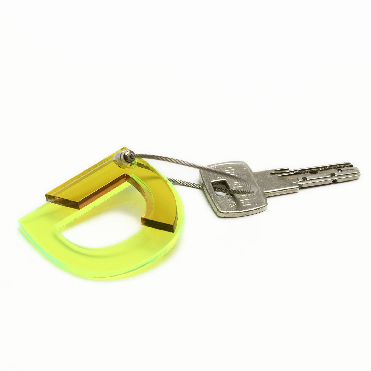 D – RECYCLED KEY CHAIN ABC by mo man tai