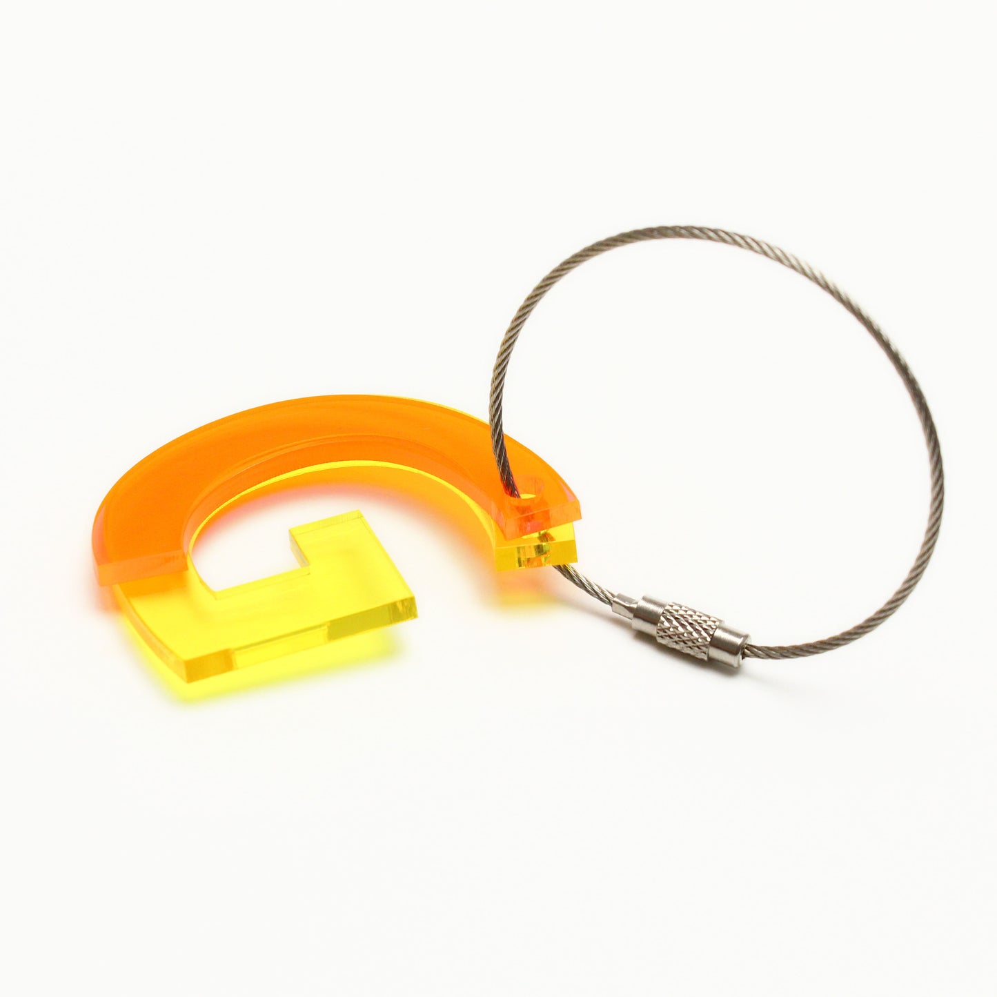 G – RECYCLED KEY CHAIN ABC by mo man tai