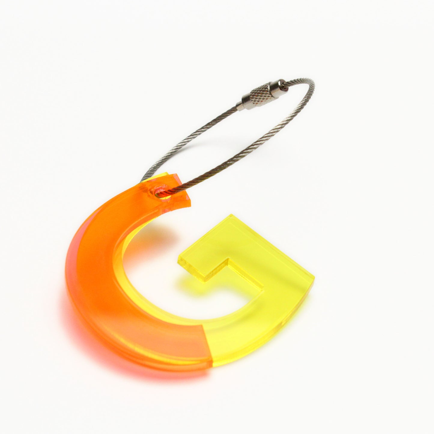 G – RECYCLED KEY CHAIN ABC by mo man tai