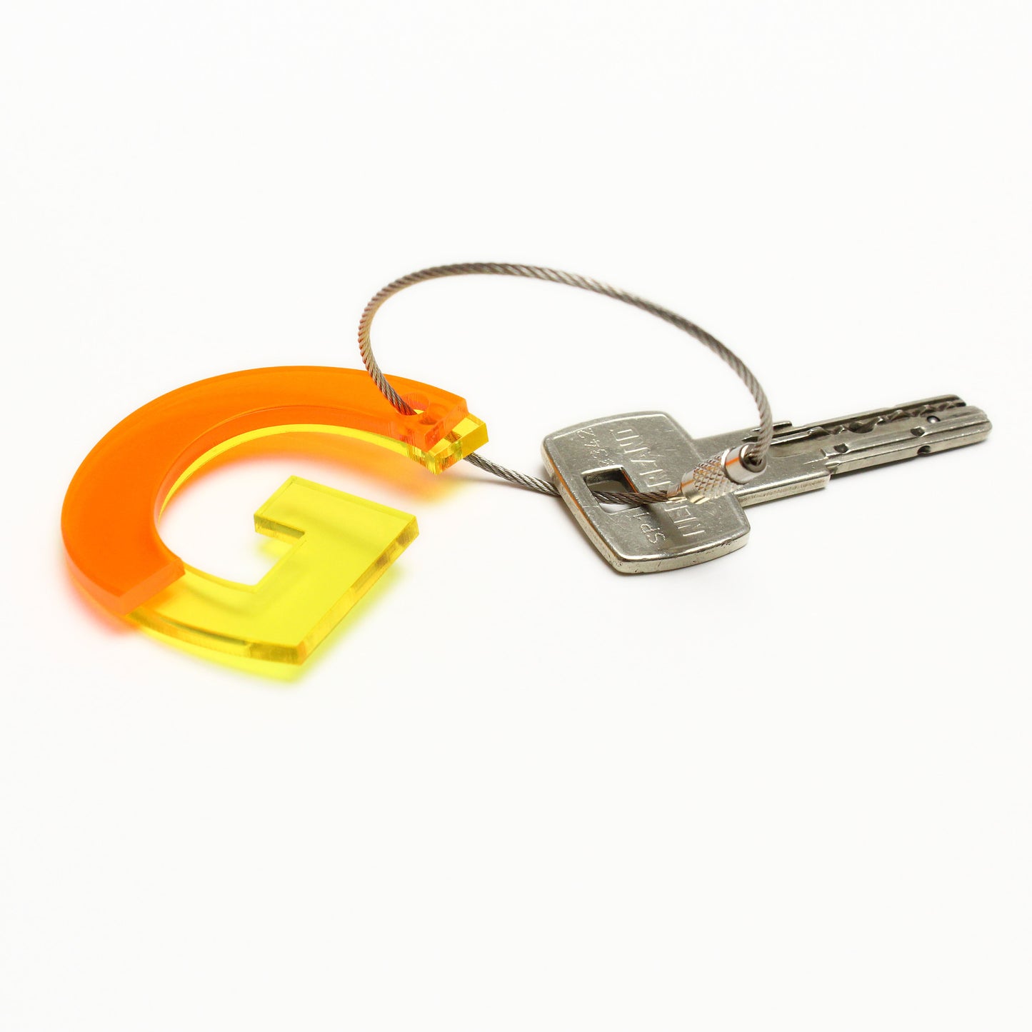 G – RECYCLED KEY CHAIN ABC by mo man tai