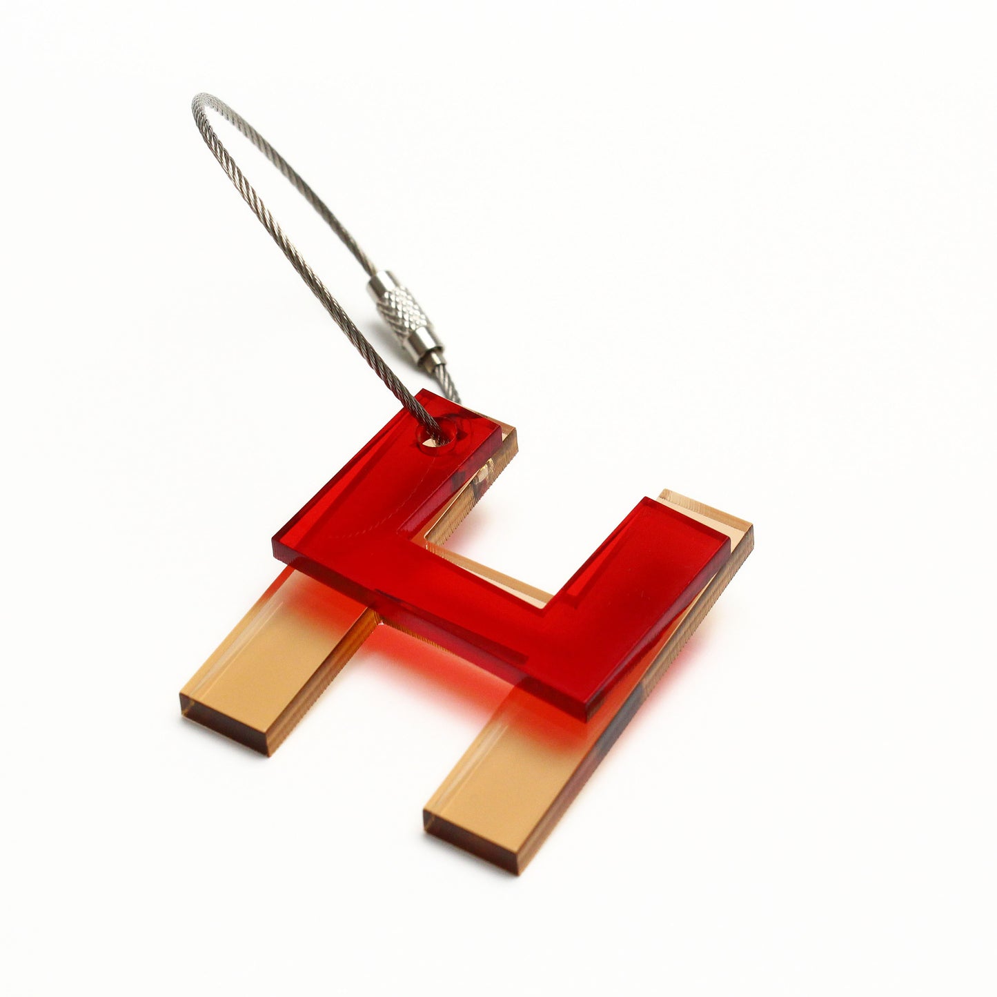 H – RECYCLED KEY CHAIN ABC by mo man tai