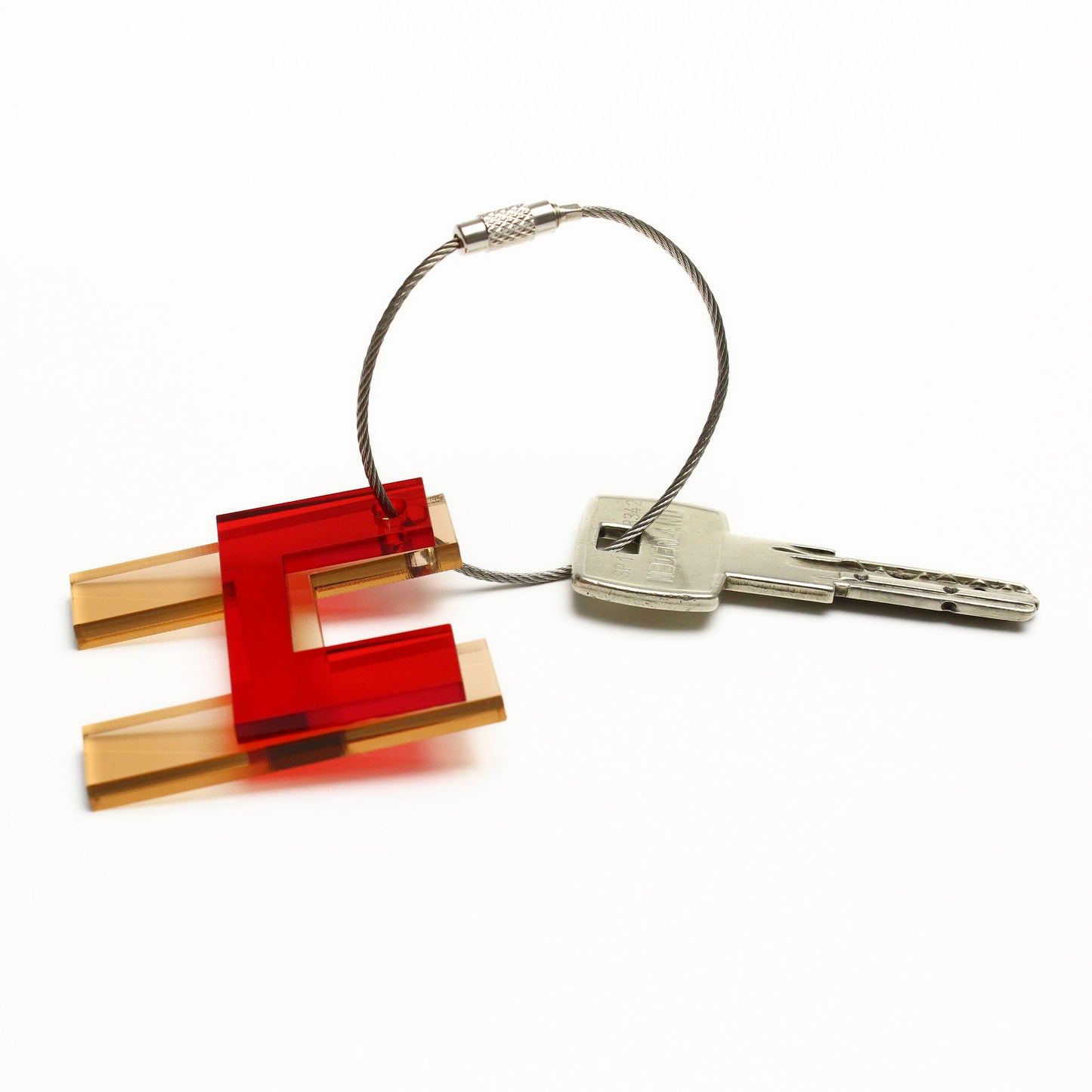 H – RECYCLED KEY CHAIN ABC by mo man tai