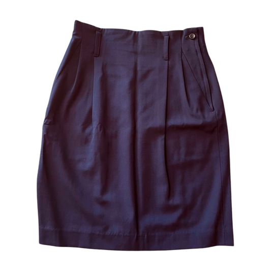 Vintage ISSEY MIYAKE wool mini skirt