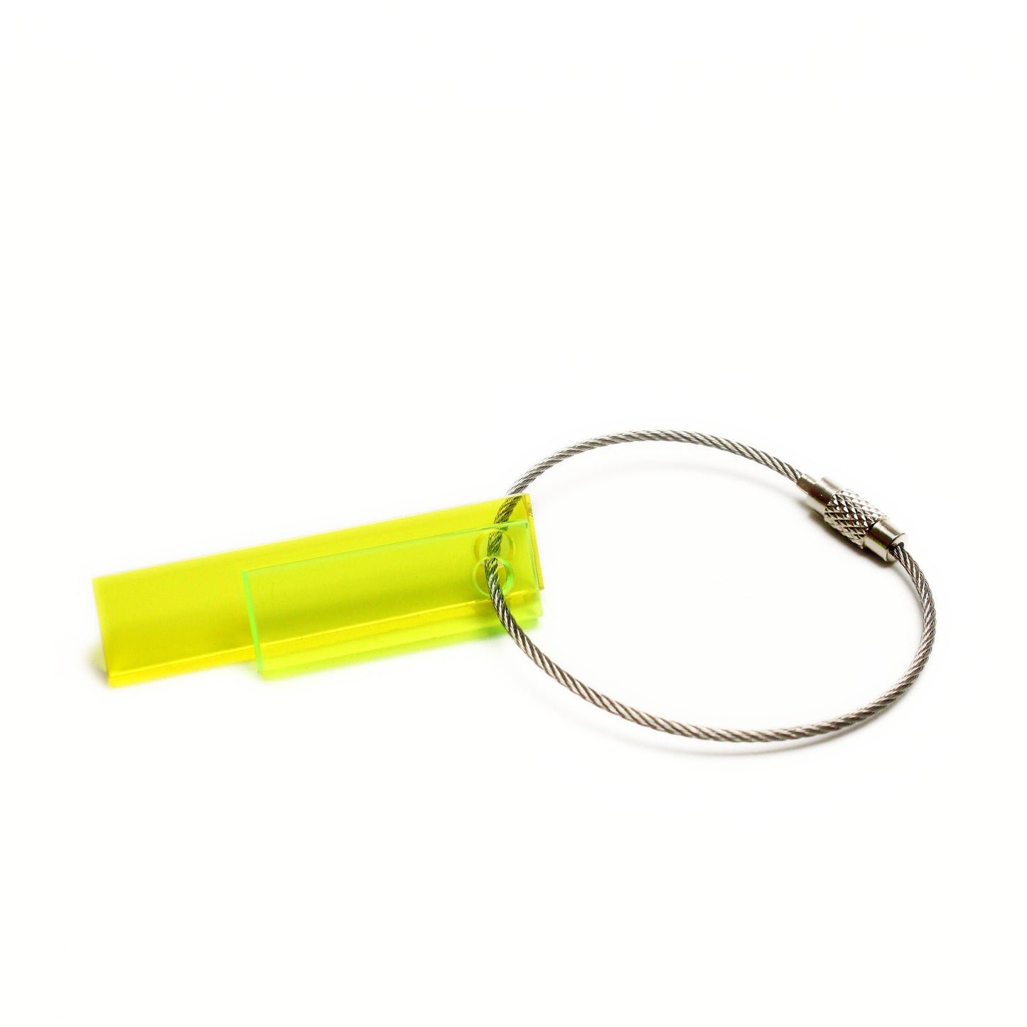 I – RECYCLED KEY CHAIN ABC by mo man tai