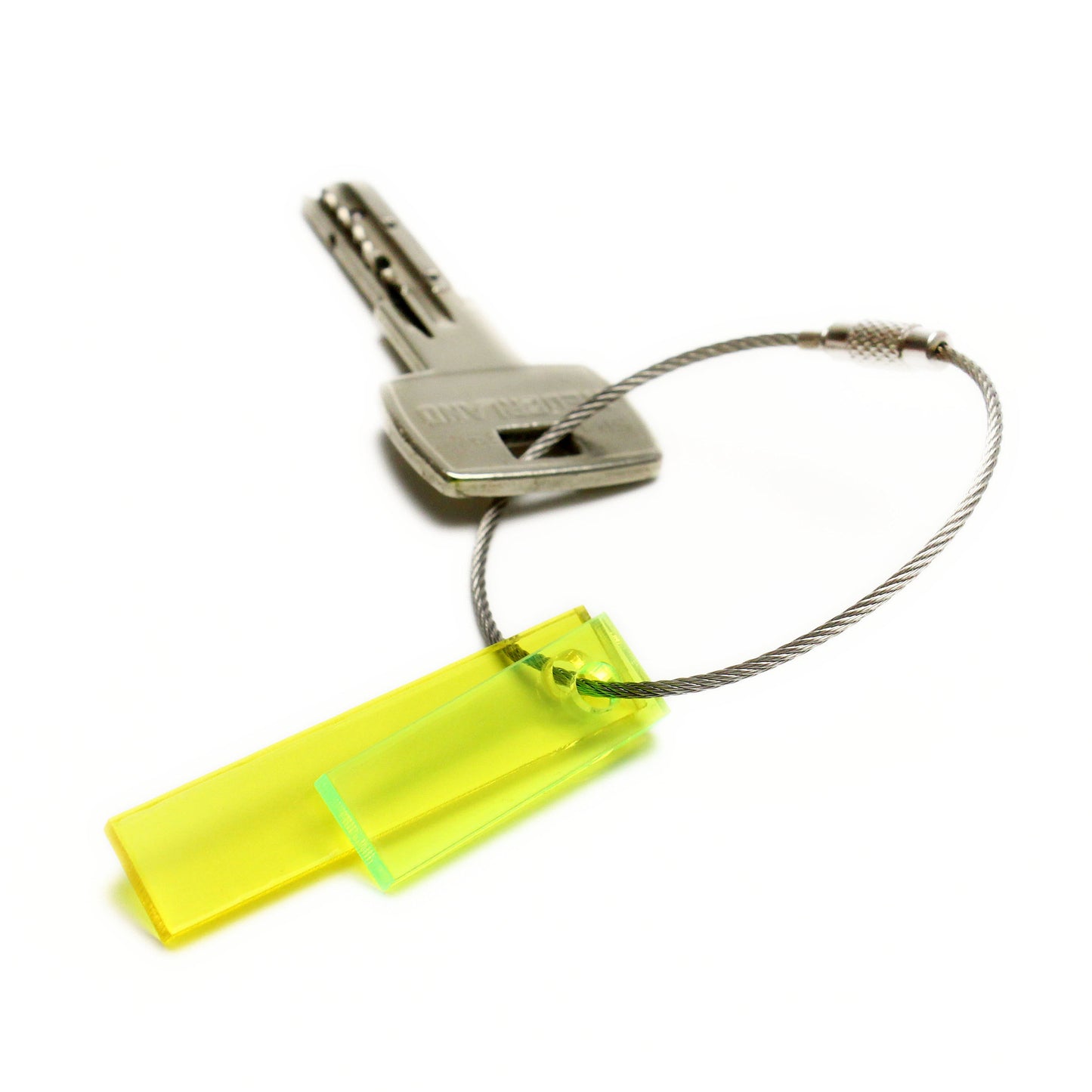 I – RECYCLED KEY CHAIN ABC by mo man tai