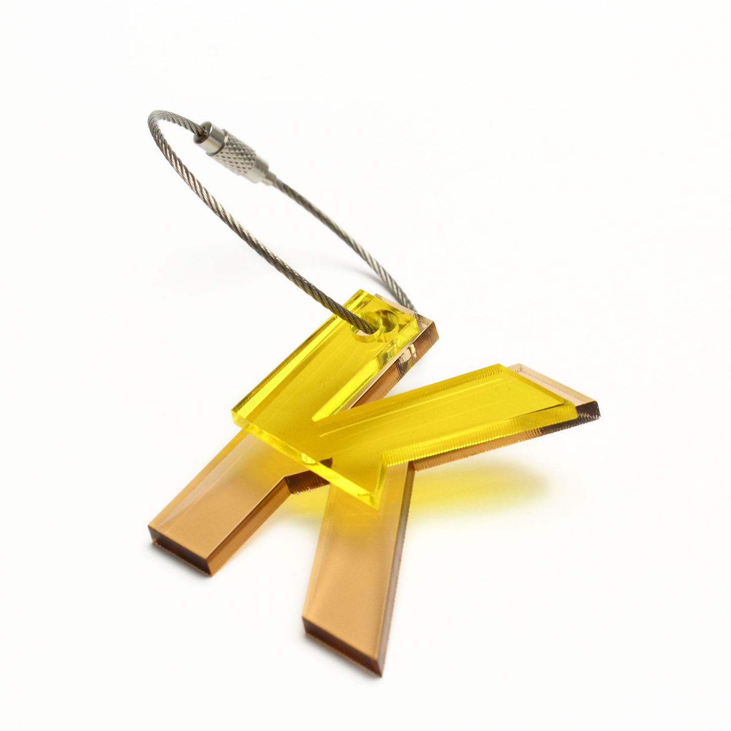 K – RECYCLED KEY CHAIN ABC by mo man tai