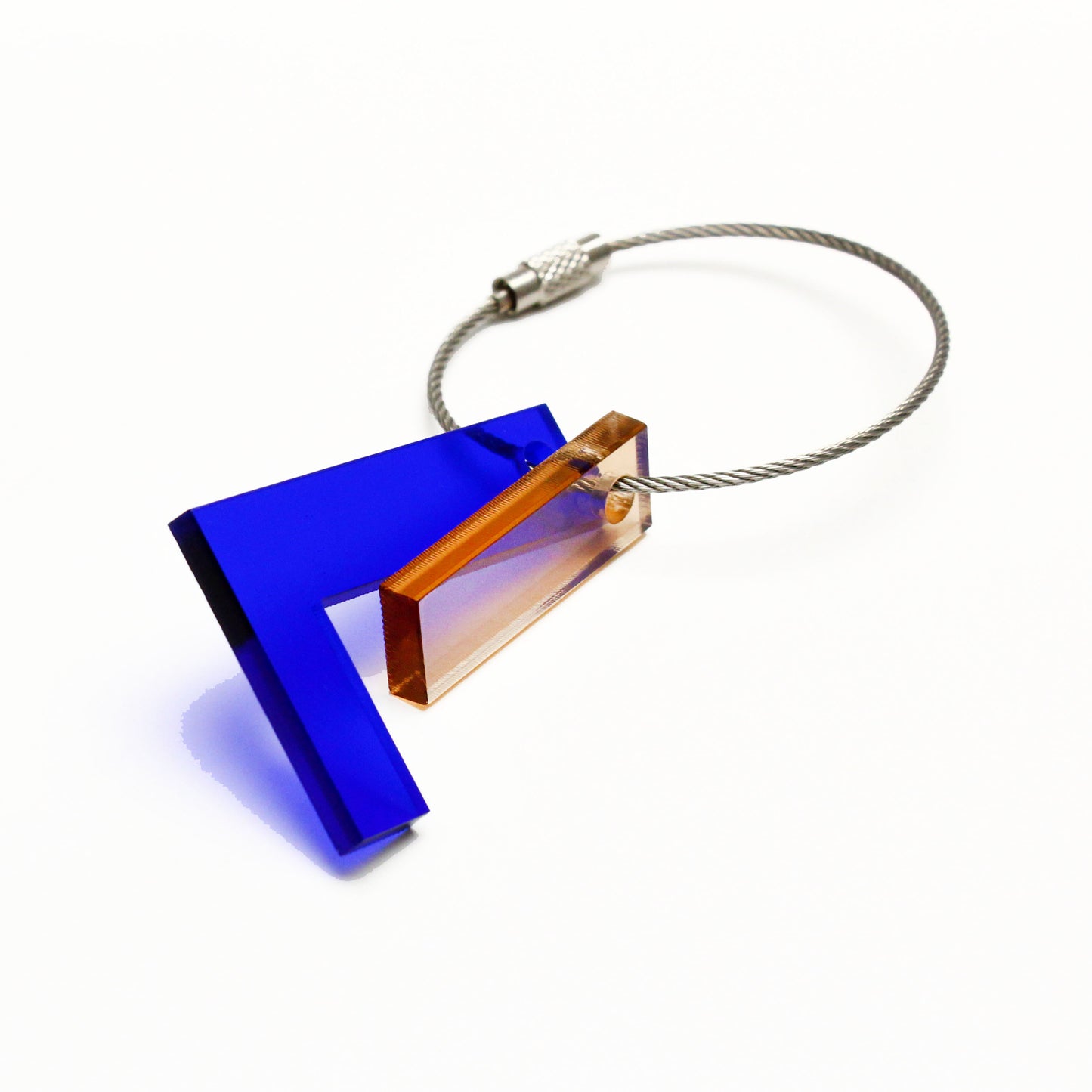 L – RECYCLED KEY CHAIN ABC by mo man tai