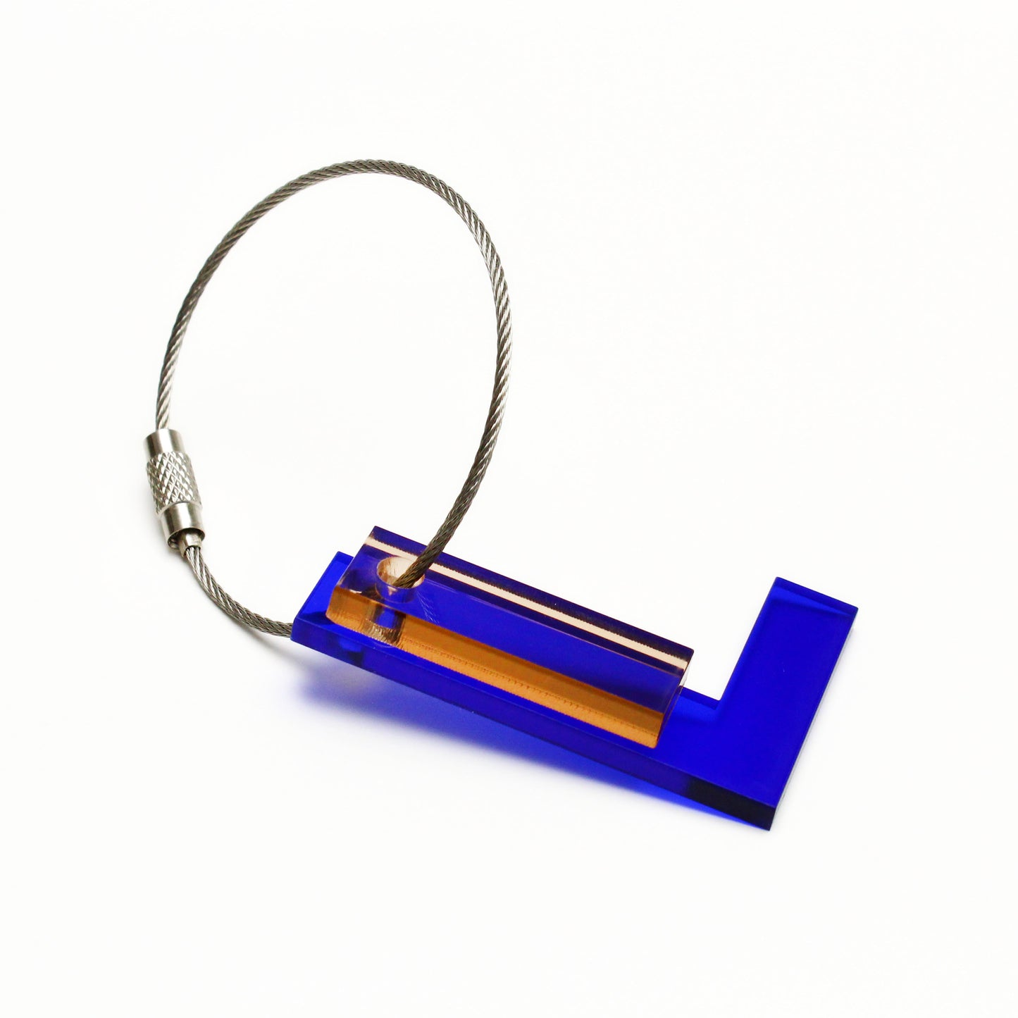 L – RECYCLED KEY CHAIN ABC by mo man tai