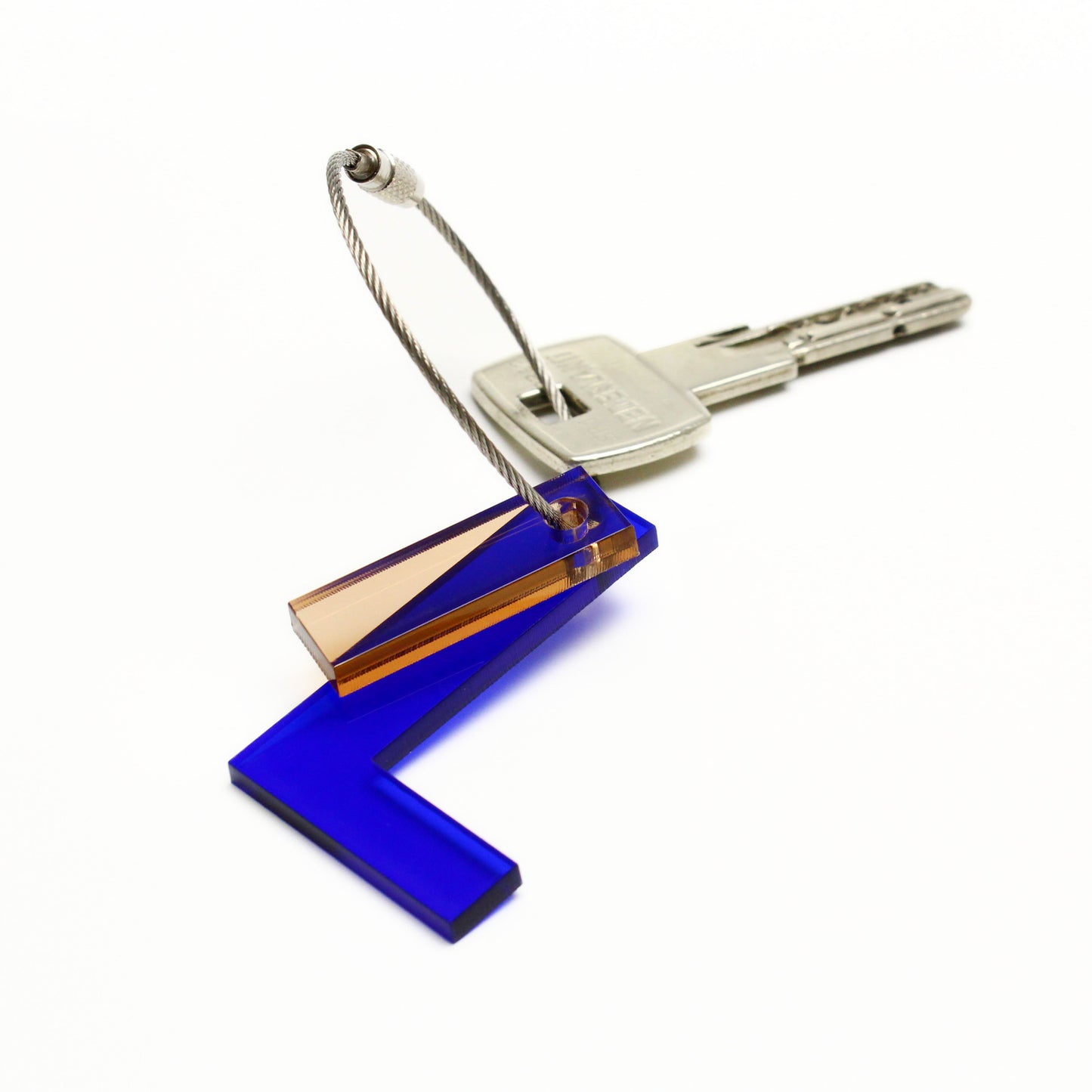 L – RECYCLED KEY CHAIN ABC by mo man tai