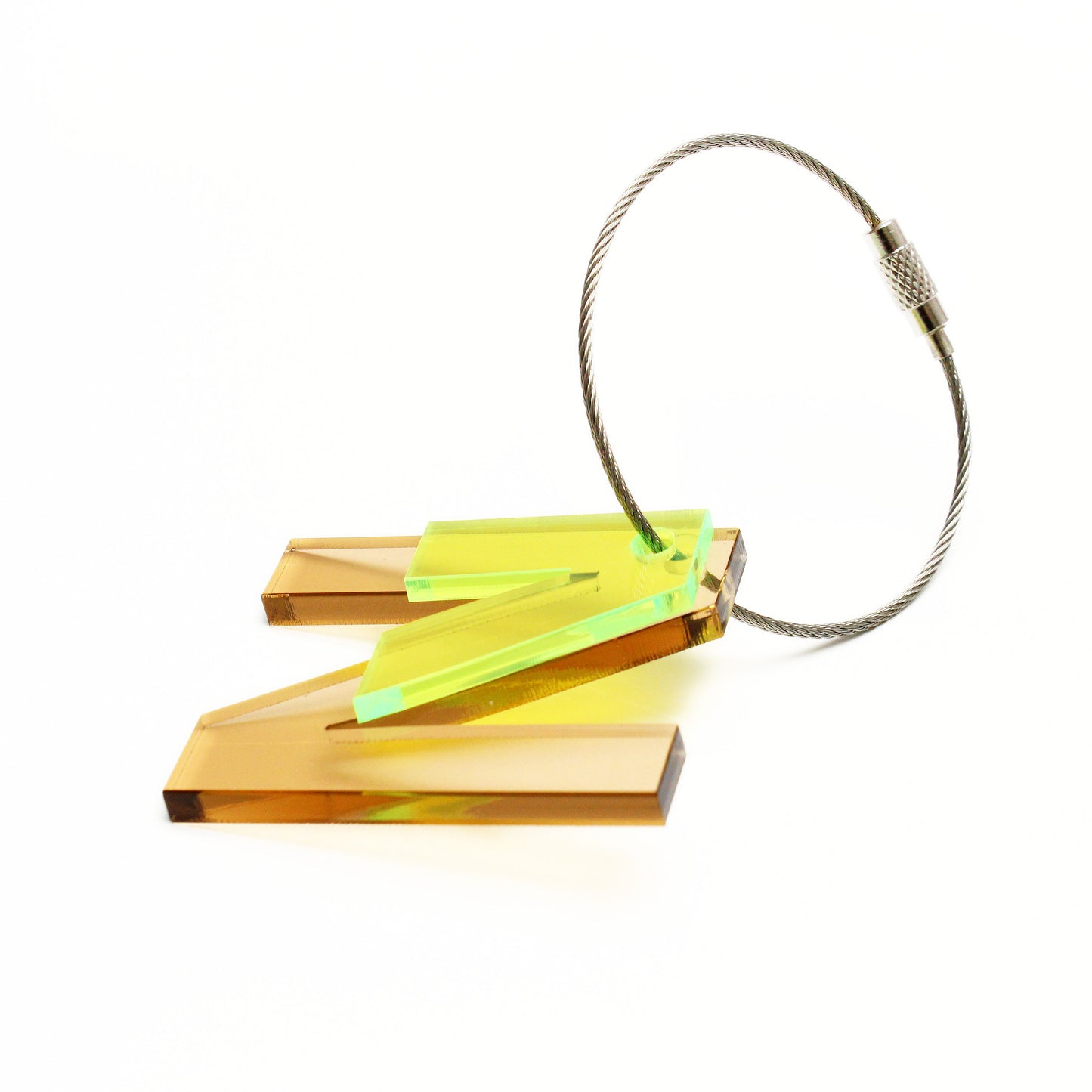 N – RECYCLED KEY CHAIN ABC by mo man tai