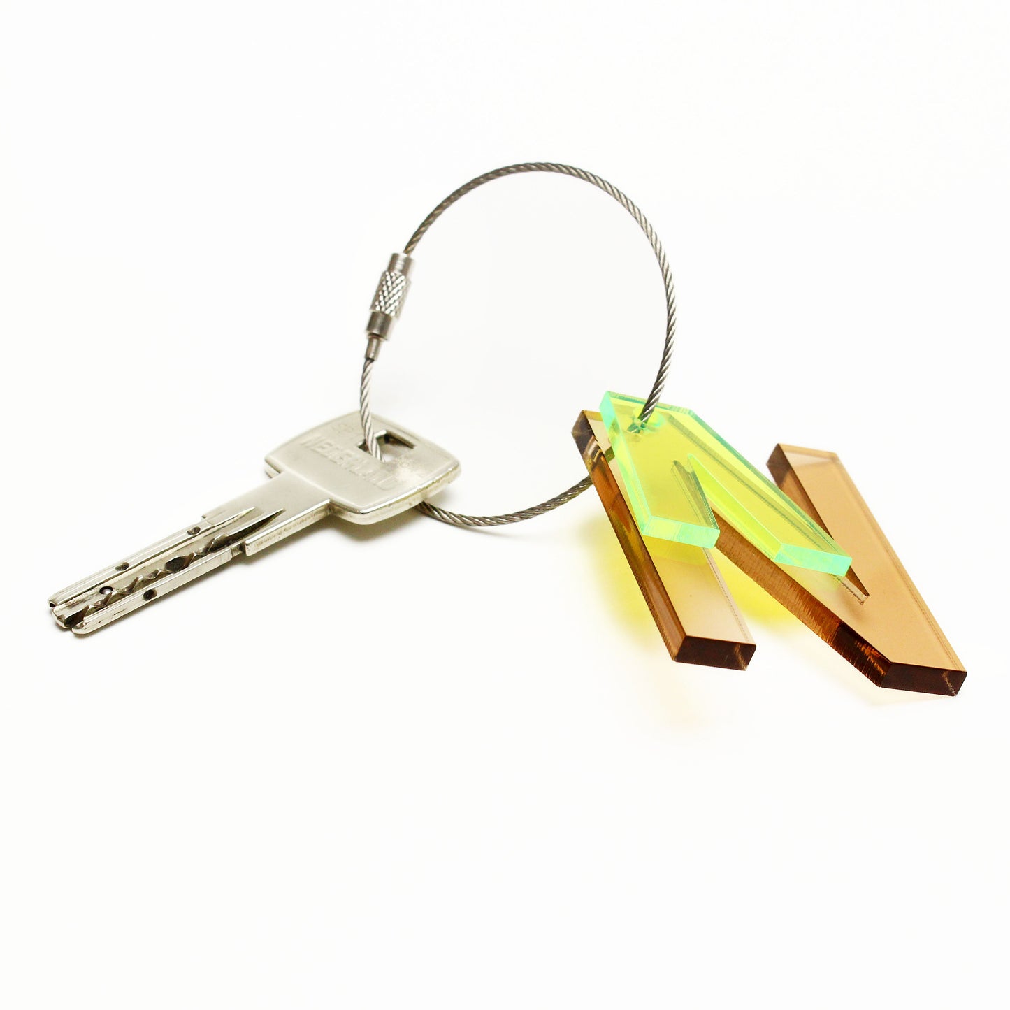 N – RECYCLED KEY CHAIN ABC by mo man tai