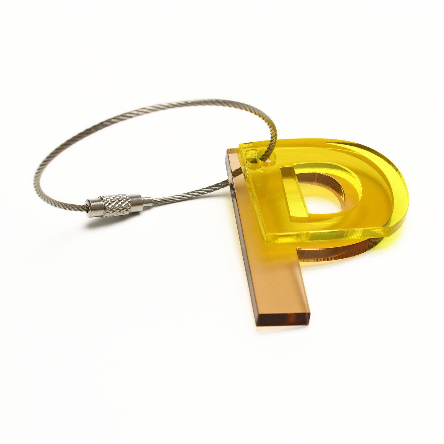 P – RECYCLED KEY CHAIN ABC by mo man tai