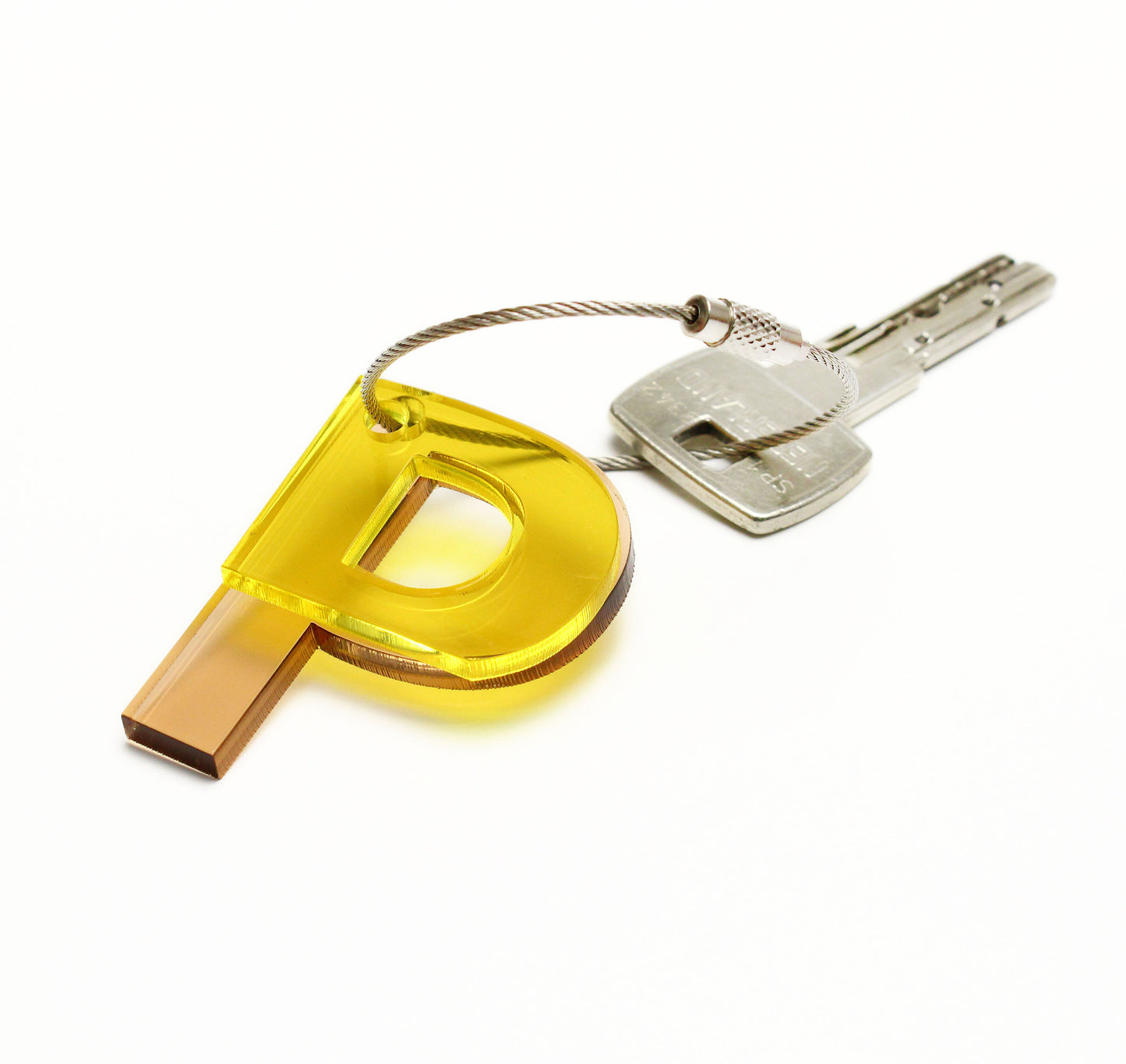 P – RECYCLED KEY CHAIN ABC by mo man tai