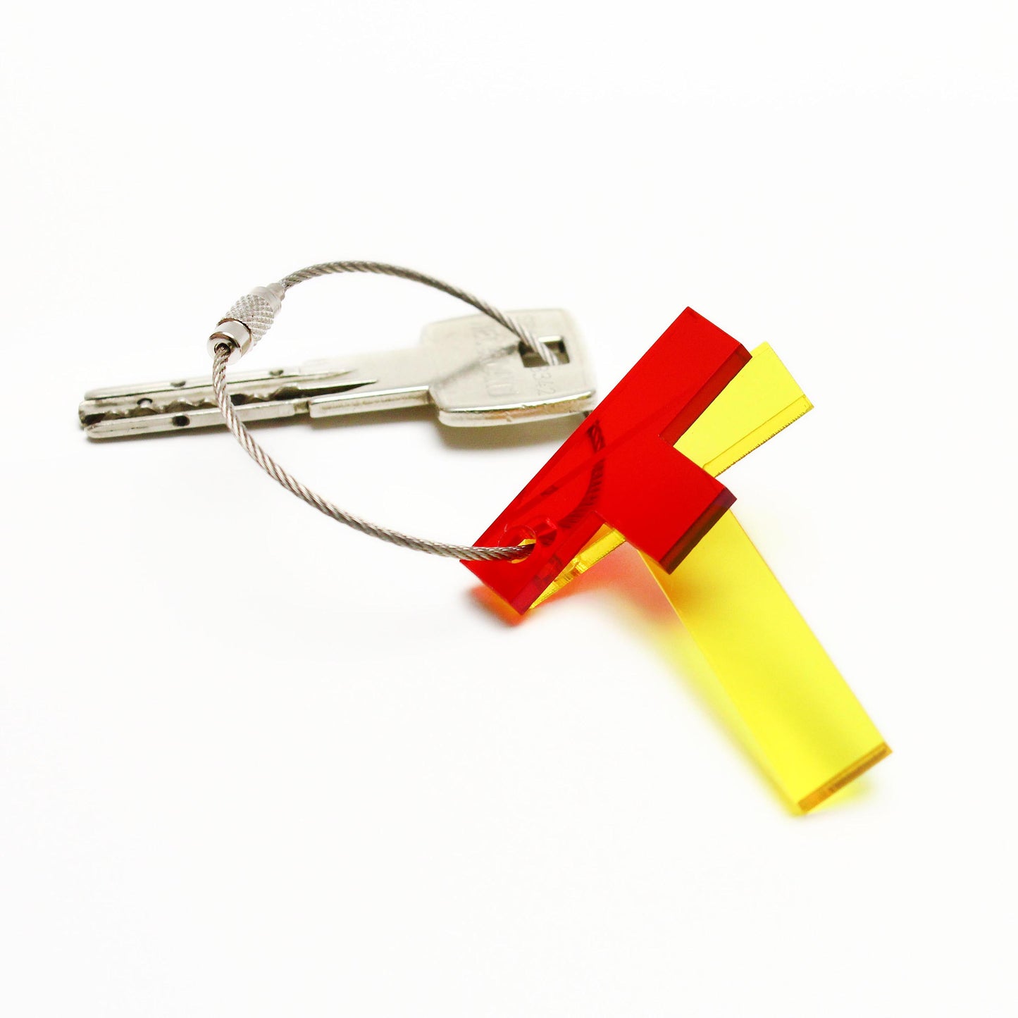 T – RECYCLED KEY CHAIN ABC by mo man tai