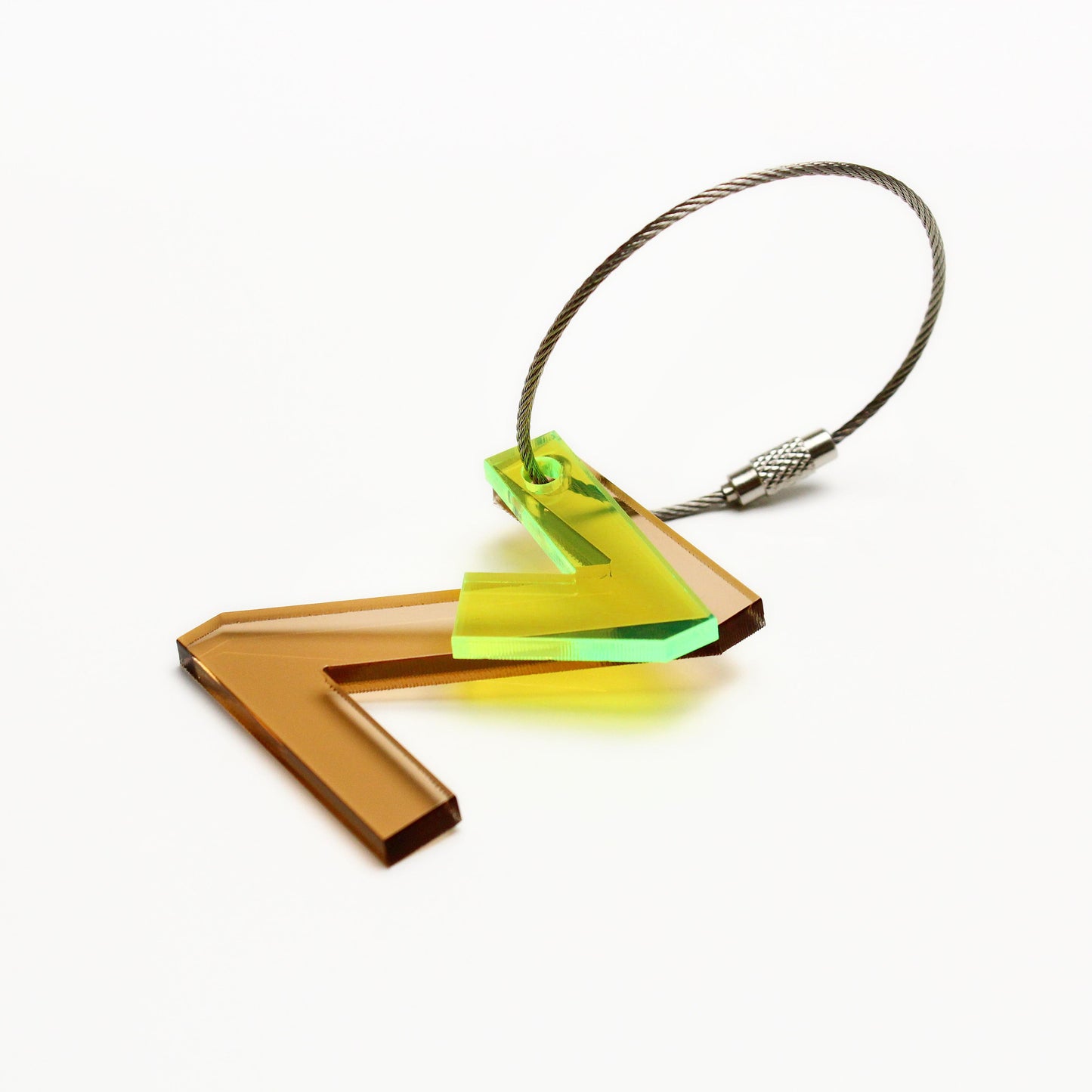 Z – RECYCLED KEY CHAIN ABC by mo man tai