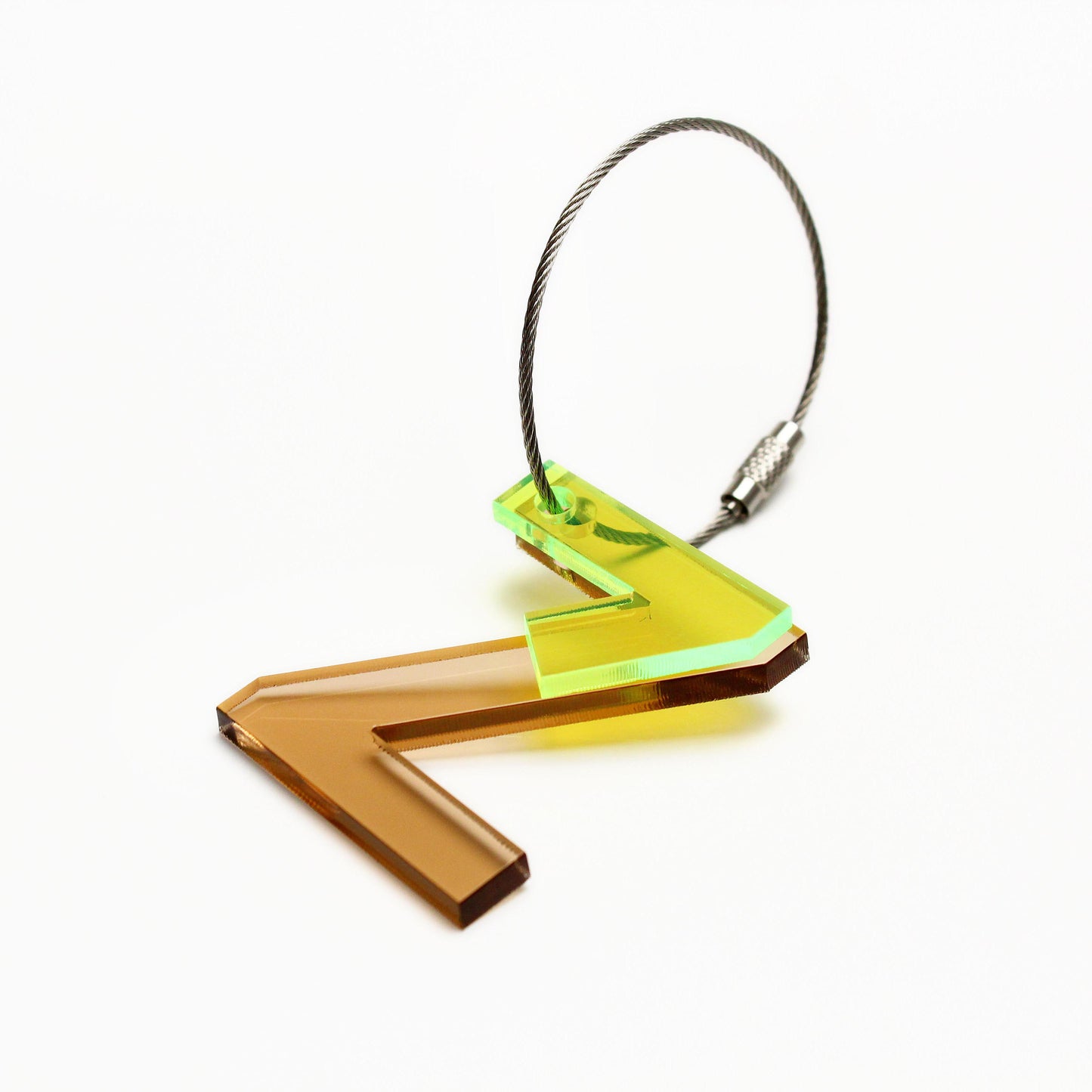 Z – RECYCLED KEY CHAIN ABC by mo man tai