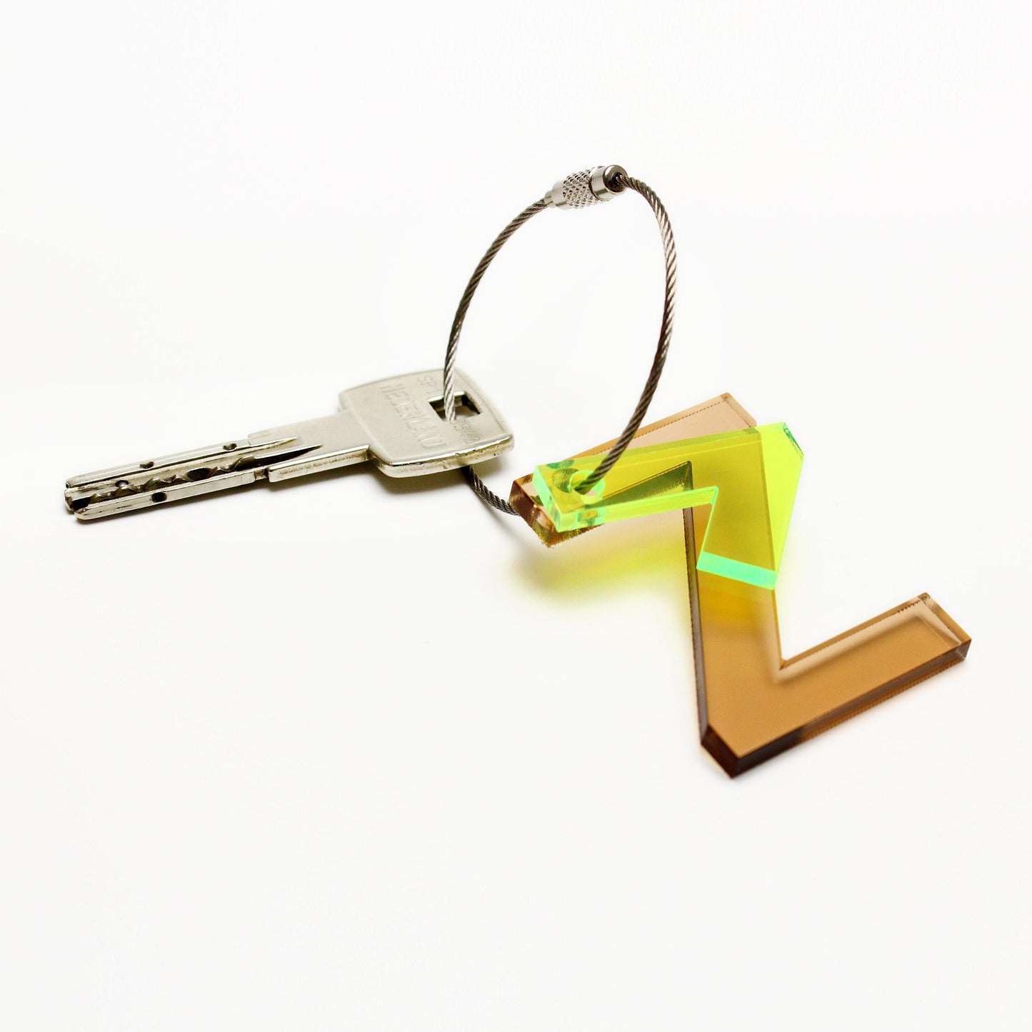 Z – RECYCLED KEY CHAIN ABC by mo man tai