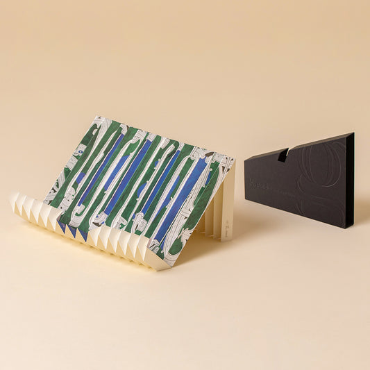 Portable Book Stand with RECYCLED PAPER, Eco-friendly GIFT for minimalist, g.stand book Fast Road
